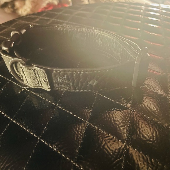MCM Visetos designer dog collar 11 to 18 inches - Picture 3 of 6